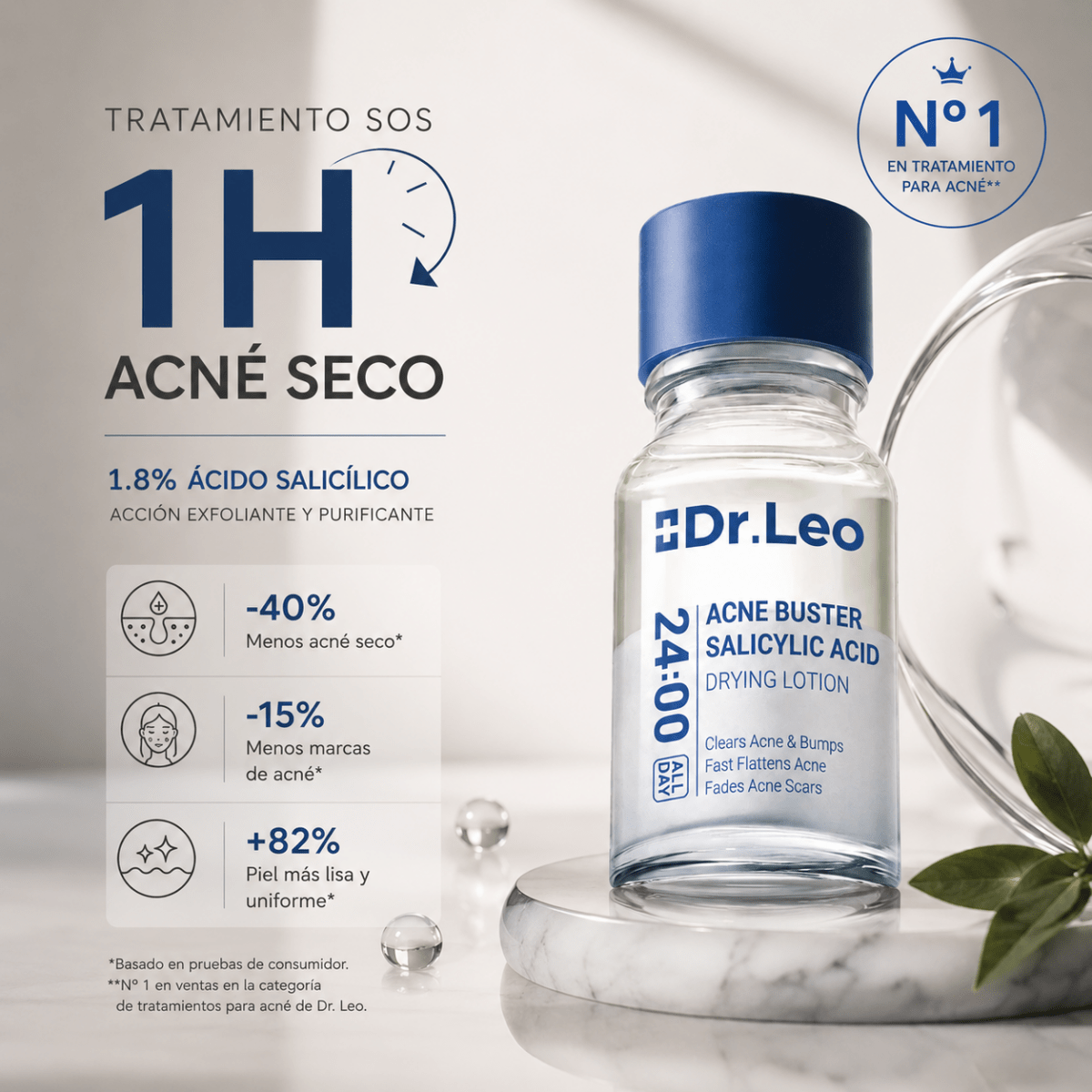 Limpiador Facial | Dr. Leo | Tratamiento para el Acné - Tateline
